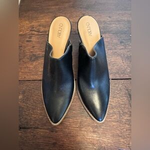 Abound Black Mule Boot- 8.5